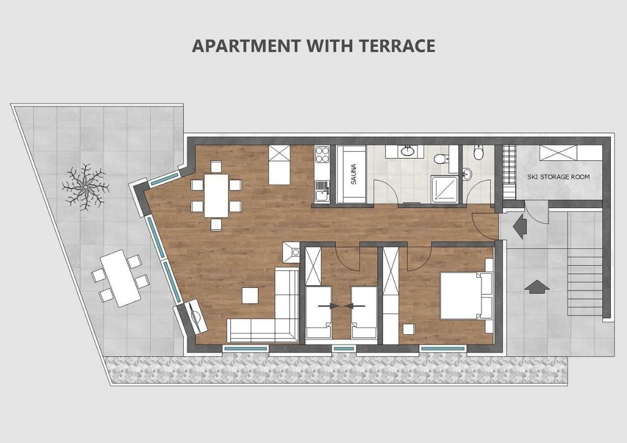 Apartments Sivka - Private Sauna Церклье-на-Гореньскем Экстерьер фото